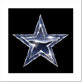 Lone star vintage Dallas Cowboys Posters and Art